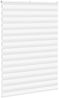 vidaXL Doppelrollo Weiß 160x200 cm Stoffbreite 155,9 cm Polyester 4014793 Bild 3