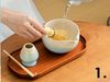 Goodwei Teeservice Matcha-Set "Fuji Blue" (4-tlg), 1 Personen, Keramik, handgearbeitet Bild 2