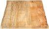 vidaXL Tischplatte mit Baumkante 110x60x3,8 cm Massivholz Mango 370743 Bild 4