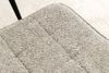 riess-ambiente Fußhocker SCANDINAVIA champagner greige / schwarz (Einzelartikel, 1 St), Wohnzimmer · Bouclé · Metall · Scandinavian Design Bild 3