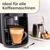 Cosumy Gläser-Set 6 Cappuccino Gläser mit Henkel und Löffel - 250ml - Hält lange warm, 12-tlg, Glas, Cappuccino Gläser Set mit Henkel und Löffel - 250 ml - Hält lange warm Bild 3