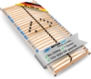 MaDeRa 7-Zonen-Lattenrost – 3 verschiedene Ausführungen, zur Selbstmontage, Größe: 90x200