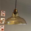 Bamyum Pendelleuchte Vishi Einzelner Glas-Kronleuchter Retro Pendelleuchte, ohne Leuchtmittel Bild 3