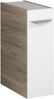 FACKELMANN LUXOR Unterschrank mit Apothekerauszug 20 cm breit, Weiß/Braun hell Bild 1