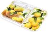 Lashuma Tablett Zitrusbaum, (1-tlg), Italienisches Melamin Dekotablett 45x31 cm gelb weiß Bild 2