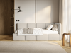 Selsey 'Cloudy' Jugendbett 90x200 mit Matratze, Kopfteil rechts, Hellbeige Bild 2
