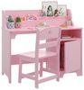 GarveeMore Kinderschreibtisch Kinder Schreibtisch Stuhl Set Robuste Tisch Schreiben Arbeitsstation Bild 4