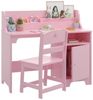 GarveeMore Kinderschreibtisch Kinder Schreibtisch Stuhl Set Robuste Tisch Schreiben Arbeitsstation Bild 5