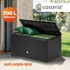 Casaria 'Rato Plus' Gartentruhe | 100 kg | Smart Click System, Kunststoff anthrazit Bild 2