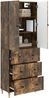 vidaXL Schrankset 2 pcs 66 x 34,5 x 90 cm Holzwerkstoff 3416462 Bild 2