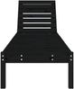 vidaXL Sonnenliegen 2 Stk. Schwarz 199,5x60x74 cm Massivholz Kiefer 825074 Bild 4