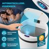 MONZANA® Sensormülleimer XXL weiß 50L Bild 4