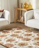 Teppich Wolle beige braun 160 x 230 cm Kurzflor EZINE Bild 3