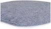 sunnypillow Stuhlkissen 4er Set Sitzkissen Filz Stuhlkissen rund Ø 36cm Filzkissen, Hellgrau Bild 3