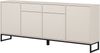 OTTO home Sideboard Loft, Breite 208,5 cm, grifflose Kommode 4 Türen/2 Schubkästen, Schubladenschrank mit viel Stauraum, Einlegeböden verstellbar Bild 2