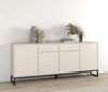 OTTO home Sideboard Loft, Breite 208,5 cm, grifflose Kommode 4 Türen/2 Schubkästen, Schubladenschrank mit viel Stauraum, Einlegeböden verstellbar Bild 3