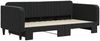 vidaXL Tagesbett Ausziehbar Schwarz 100x200 cm Samt 3197074 Bild 3