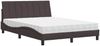 vidaXL Bett mit Matratze "Hanko" Dunkelbraun 120x200 cm Stoff 3310520 Bild 2