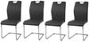 HTI-Living Nelly Esszimmerstuhl 4er Set Schwarz Bild 2