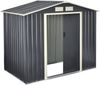 Gartenschuppen 213x127x185cm Stahlblech mit Satteldach [en. casa] Bild 2