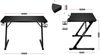Gaming-Schreibtisch Huzaro Hero 1.8 Schwarz Bild 4