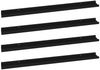 vidaXL Wandregale 4 Stk. Schwarz 100x9x3 cm 326670 Bild 2