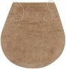 vidaXL Badematten-Set 3-tlg. Stoff Beige 133223 Bild 4