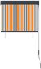 vidaXL Außenrollo 80 x 250 cm Gelb und Blau 145950 Bild 4