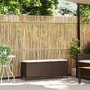 vidaXL Gartenbank mit Kissen Braun 110x30x40,5 cm Poly Rattan 4104155 Bild 2