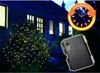 LED-Batterielichternetz 2x2 Meter 200er warmweiße LED,Zuleitung 50cm, für Außen inkl. Timer Bild 3