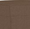 vidaXL Fußhocker Braun 60 x 50 x 41 cm Stoff [349266] Bild 5