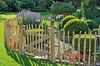 Staketenzaun 1,75x5m Gartenzaun Holzzaun Gartenteichzaun Rollzaun Haselnuss Zaun Bild 3