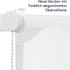 Sekey Doppelrollo Welle Klemmfix ohne Bohren Polyester Weiß 45x150cm Bild 3