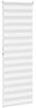 vidaXL Doppelrollo Weiß 90x200 cm Stoffbreite 85,9 cm Polyester 4014779 Bild 4