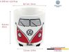 VW Collection by BRISA Tasse Volkswagen Große Keramik Kaffeetasse, Cappuccino Becher, New Bone China, Teetasse in verschiedenen Farben und VW Designs Bild 3