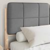 vidaXL Bettgestell mit gepolstertem Kopfteil Hellgrau 150 x 200 cm 877969 Bild 3