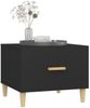 vidaXL Couchtische 2 Stk. Schwarz 50x50x40 cm Holzwerkstoff 812711 Bild 5