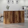 vidaXL Empfangstheke Altholz-Optik 180x50x103,5 cm Holzwerkstoff 3324212 Bild 4