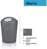 Schwingdeckeleimer MARTA Bild 2