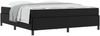 vidaXL Bettrahmen mit Matratze Schwarz 180 x 200 cm Stoff 3399014 Bild 2