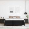 vidaXL Bettrahmen mit Matratze Schwarz 180 x 200 cm Stoff 3399014 Bild 3