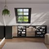 Dachschrägenschrank Eckschrank Rion Sonoma/Anthrazit 75.6 x 81.6 cm mit 1 Tür Vicco Bild 3