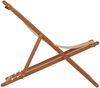 vidaXL Strandstühle 2 Stk. Klappbar Taupe Stoff und Massivholz 3214499 Bild 5
