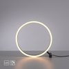 Leuchten Direkt 15390-13 RITUS LED Tischleuchte Anthrazit rund Touchdimmer Bild 5