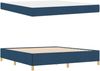 vidaXL Bettrahmen mit Matratze Blau 180 x 200 cm Stoff 3398961 Bild 5