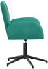 vidaXL Drehstühle 2 Stk. 54 x 55 x 90 cm Türkis Samt (V) 3428327 Bild 4
