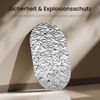 EMKE Badspiegel Elliptisch Wandspiegel 100×60cm Oval Spiegel Rahmenlos Badezimmerspiegel Bild 3
