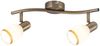 Rabalux Elite Wand & Deckenspot 2x E14 bronze Bild 2