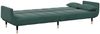 vidaXL Schlafsofa 2-Sitzer mit Fußhocker Dunkelgrün Samt 3258153 Bild 5