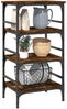 vidaXL Küchenwagen Räuchereiche 45x35x89,5 cm Holzwerkstoff 842328 Bild 5